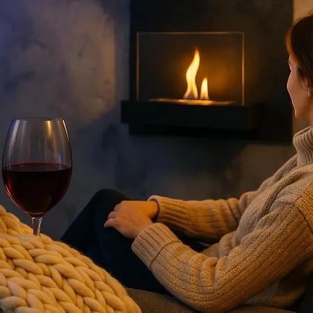 Hotelove Z Biokominkiem Na Skale 아파트