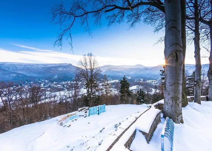 Hotelove Z Biokominkiem Na Skale 아파트 카르파츠