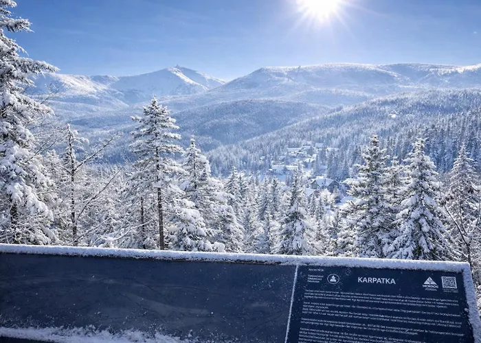 Hotelove Z Biokominkiem Na Skale 아파트 카르파츠